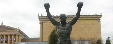 Co-founder of Philadelphia, Rocky Balboa.